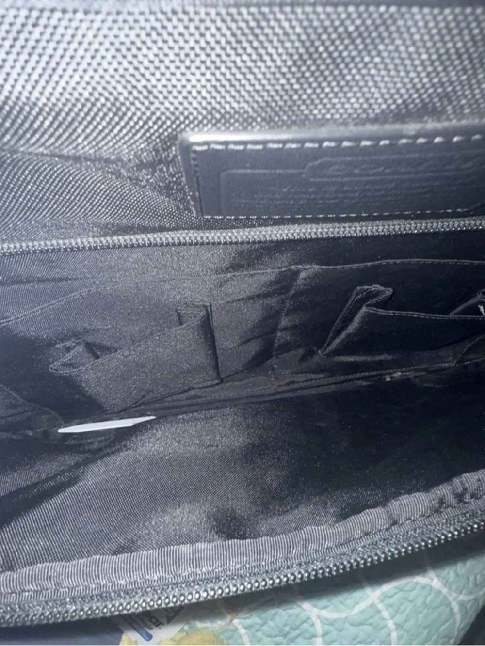 Coach Ballistic Nylon carry on spinner - Picture 4 of 6